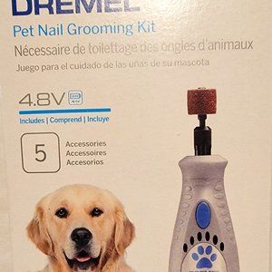 Cordless Dremel Pet Nail Grooming Kit NIB